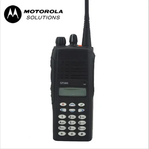 Дальнее Расстояние ручной 7 5 V Motorola GP380 UHF/VHF клавиатура и дисплей освещение