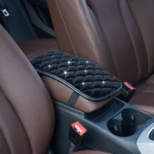 Фланелетт Автомобильная центральная консоль Подушка автомобиля Подушка-подлокотник подушка поднимает подлокотник для хранения Фланелетт Автомобильная центральная консоль Подушка автомобиля Подушка-подлокотник подушка поднимает подлокотник для хранения