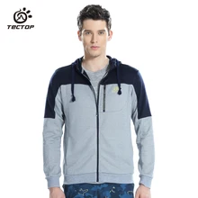 TECTOP новые Демисезонный Для мужчин с длинными рукавами кофты дышащие спортивные пальто с капюшоном мальчиков Бег Пеший Туризм Толстовки Спортивная S-3XL