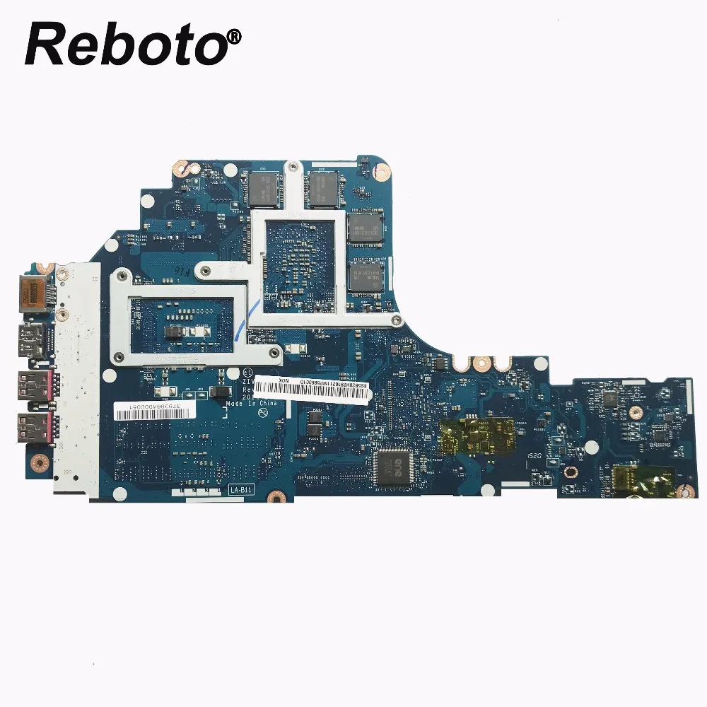 Reboto для lenovo Y50-70 материнская плата для ноутбука с i7-4720HQ процессором 2,60 ГГц GTX 960M 4 Гб GPU ZIVY2 LA-B111P мб протестированная Быстрая