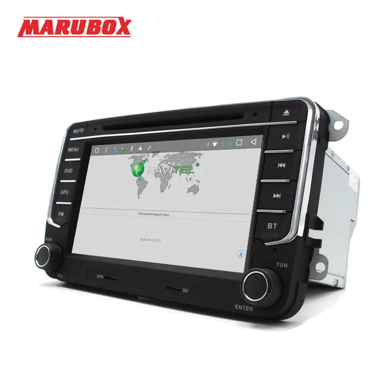 Top MARUBOX 2 Din Android 7.1 2GB RAM For Volkswagen Polo 5 Passat VW Golf 6 Skoda Touran Jetta Caddy DVD GPS Car Multimedia Player 4