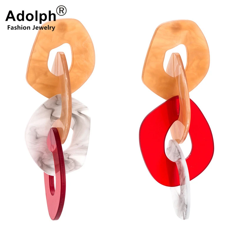 

adolph fashion Star Hot Sale Rhinestones irregular Stud Earrings Fashion Ethnic Long Big Statement Earrings Extendy Bijoux New