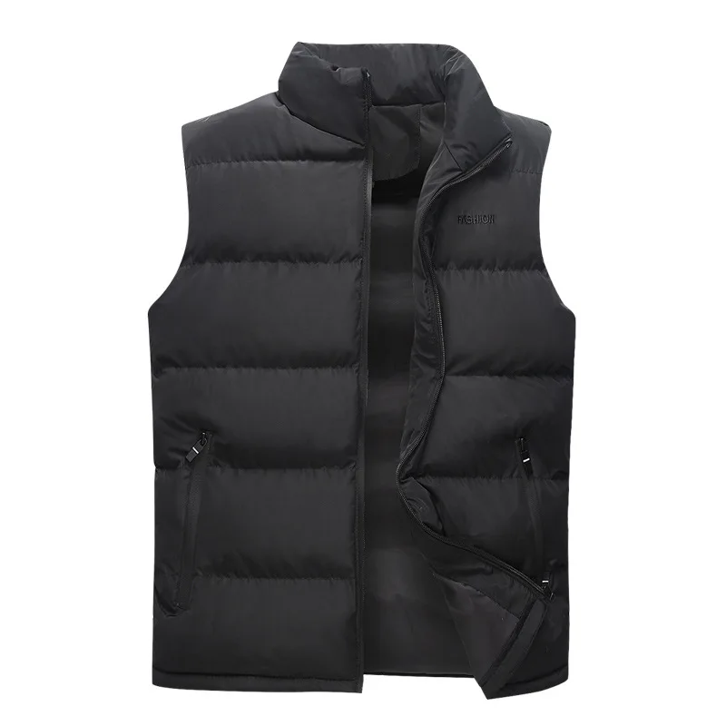 Sleeveless Jacket Vest Winter Fashion Casual Coats Male Cotton-Padded Men's Slim Fit Vests Men Thicken Waistcoat Male 6xl Hombre Sleeveless Jacket Vest Winter Fashion Casual Coats Male Cotton-Padded Men's Slim Fit Vests Men Thicken Waistcoat Male 6xl Hombre