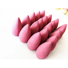 50 шт. Индийские благовония конус для обратного потока курильница с дымом натуральный благовоний ароматный ароматерапия сандаловое дерево S