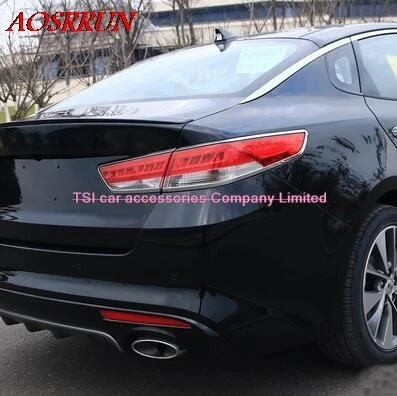 Автомобильный Стайлинг подходит для kia optima модифицированный декоративный задний светильник рамка Коробка ABS покрытие K5 задний светильник яркий бар автомобильные аксессуары