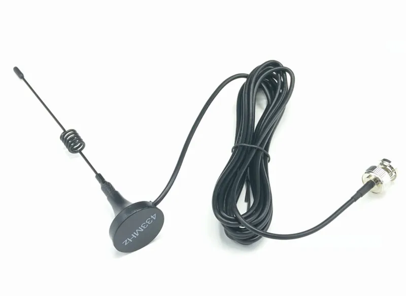 Мини BNC антенны Магнитная автомобильная антенна Dual Band для Kenwood Moto Icom IC-V8 IC-V80 IC-V80E IC-V82 IC-V85 Walkie Talkie