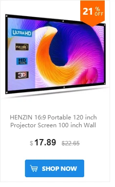 100 дюймов складной проекционный экран 10" 16:9 HD ПВХ ткань проектор экран для домашнего кинотеатра Крытый Открытый Moive кино офис