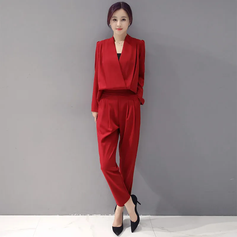SWYIVY Women's Jumpsuit Ankle Length Pants Detachable 2018 Slim Female Leisure Trousers Big Size Womans Bodysuits Long Sleeve SWYIVY Women's Jumpsuit Ankle Length Pants Detachable 2018 Slim Female Leisure Trousers Big Size Womans Bodysuits Long Sleeve