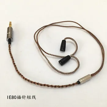 

diy earphone cable OFC cable for se535 mmcx pin ue900 se215 IM50 IM70 IE80 0.75MM 0.78MM pin short cable 45cm