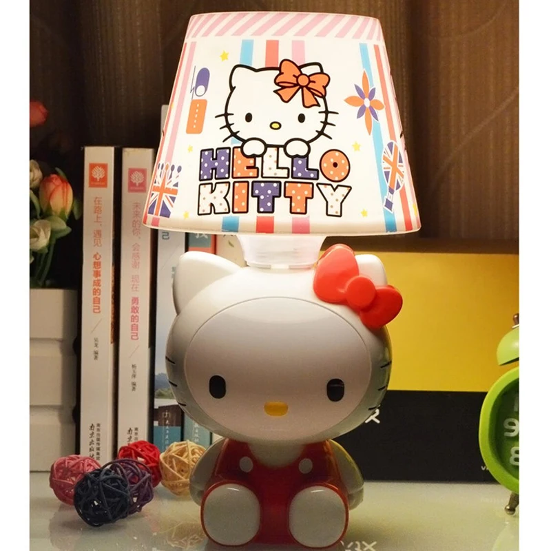 Usb-флеш-накопитель Hello Kitty подключить лампы мультфильм дизайн теплый свет для Спальня прикроватный столик лампа Самые дешевые семейный подарок