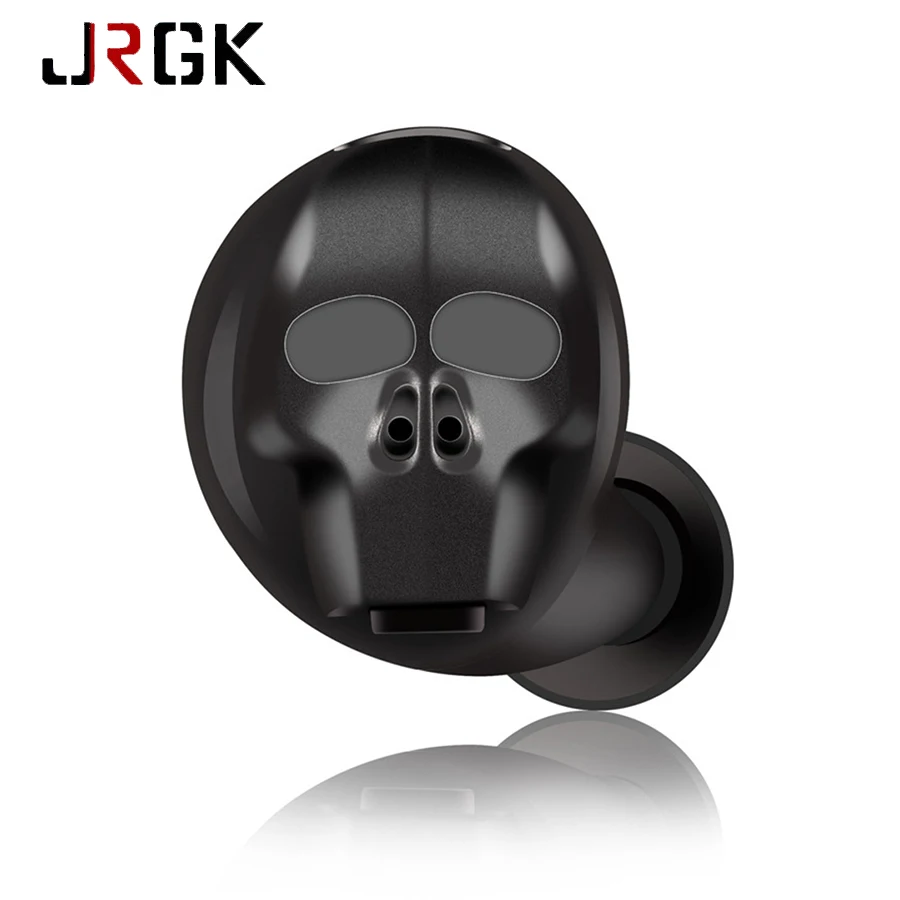 Skull Shape Mini Earphone Bluetooth Wireless Noise Cancelling Earphones