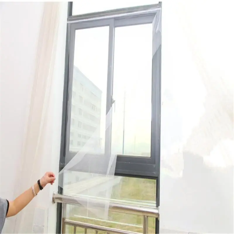 

2PCS/Set 2.5*2m Anti-mosquito Window Screens Self-adhesive Bug Insect Net Fly Mosquito Curtain Window Mesh Screen Home Textile