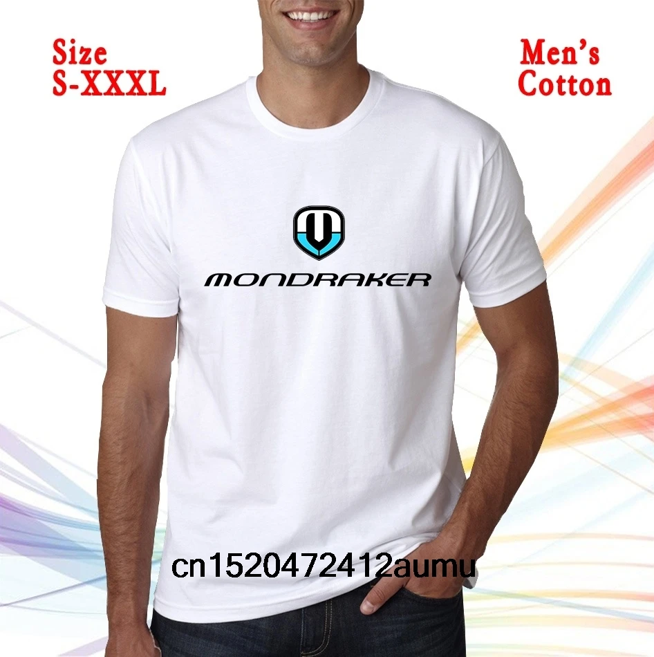 

New T-shirt Mondraker Mens Fashion Tee Shirt Cool t-shirt sports Cotton Tops