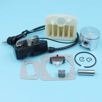 

44mm Piston Ignition Coil Air Filter Switch Kit For Husqvarna 350 346XP 351 345 340 353 Jonsered CS2145 CS2150 Chainsaw
