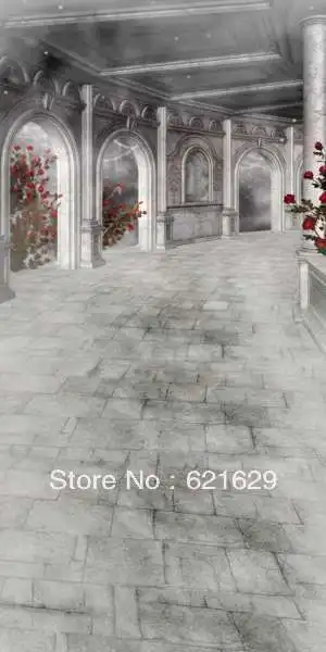 

Promenade architecture 10'x20' CP Computer-painted Scenic Photography Background Photo Studio Backdrop MSL-24