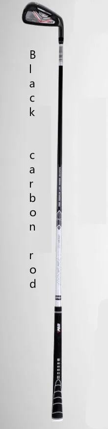 Black carbon rod PGM Golf Club 7 железная клюшка для гольфа TiG008 для мужской клюшки для гольфа - Цвет: Black carbon rod