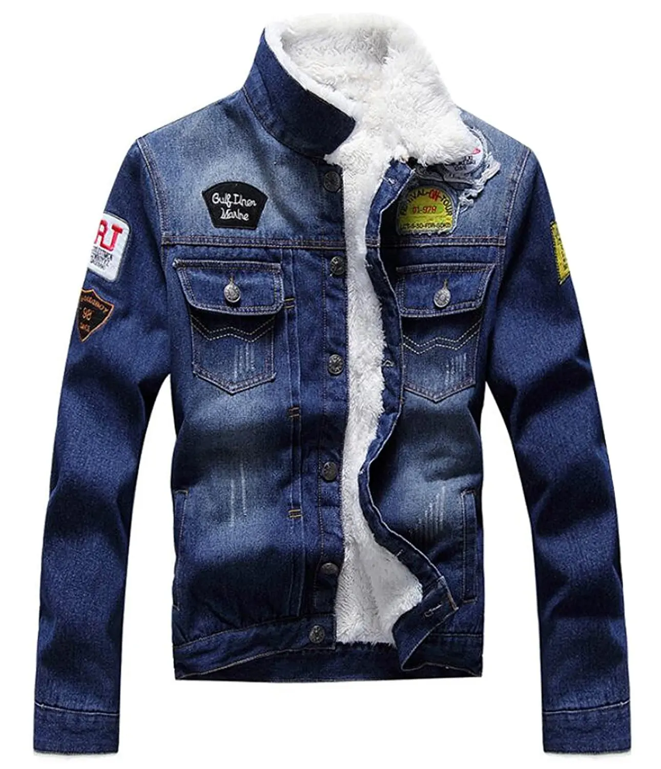 Popular Mens Fleece Lined Denim Jacket-Buy Cheap Mens Fleece Lined Generic Men's Hip Hop Fleece Lined Slim fit Denim Jacket Trucker(China (Mainland) - Popular Mens Fleece Lined Denim Jacket-Buy Cheap Mens Fleece Lined