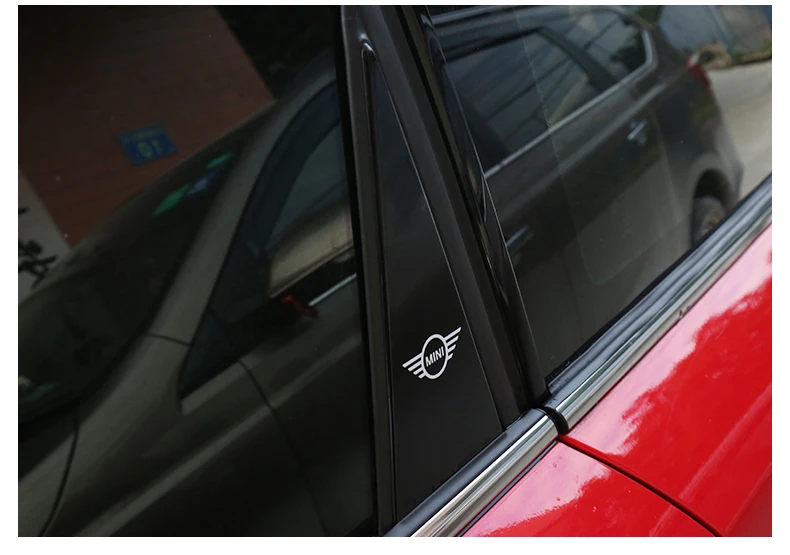 6 шт. Автомобильная дверь BC столбы колонка декоративная наклейка на окна отделка Защитная пленка для MINI Cooper F54 F55 F60 R60 автомобильные аксессуары