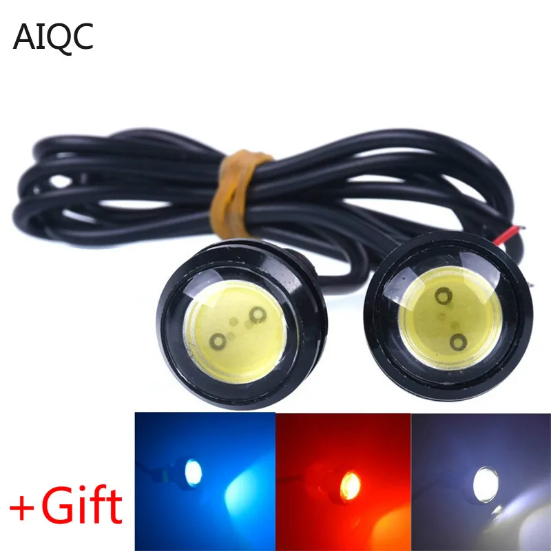 

10pcs Daytime Running Lights Source Backup Reversing Parking Signal Lamp Waterproof 18/23mm Led Eagle Eye Day Light