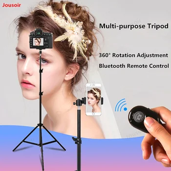 

Mobile Anchor Bracket Photo Tripod Bluetooth remote control multifunctional video shooting selfie live triangle frame CD50 T11
