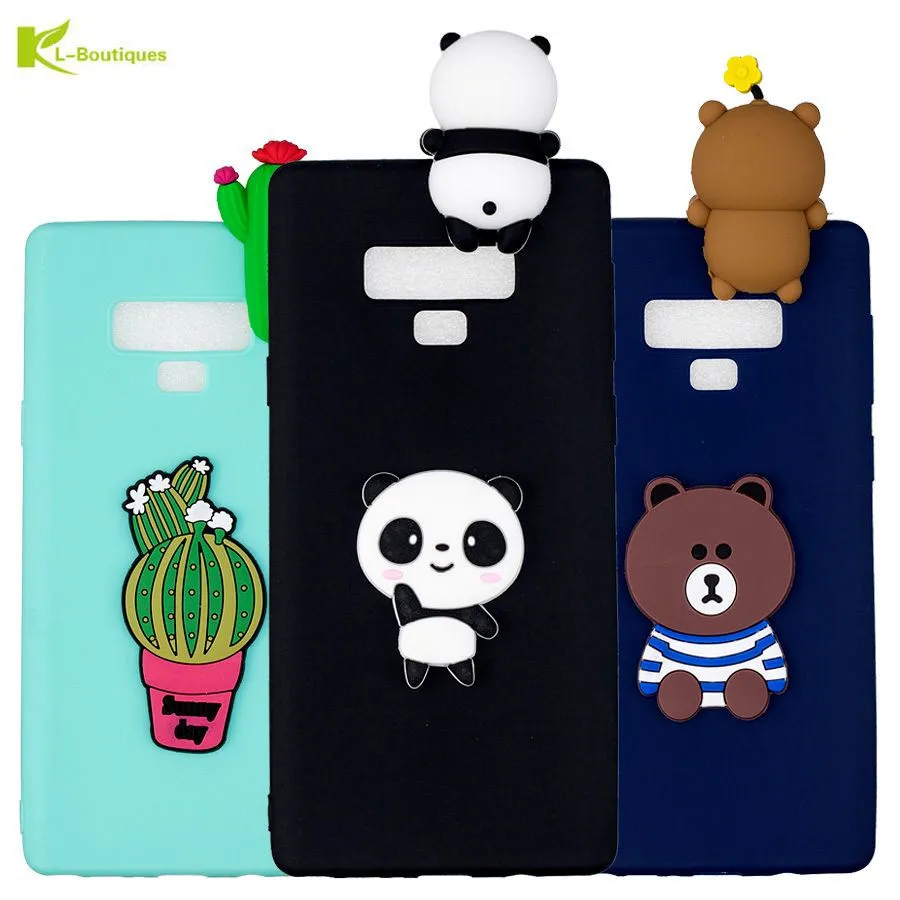 

Coque Note 9 Case on for Samsung Galaxy Note 9 Case Soft 3D DIY Bear Dolls Toys Phone Case sFor Fundas Samsung Note 9 Cover