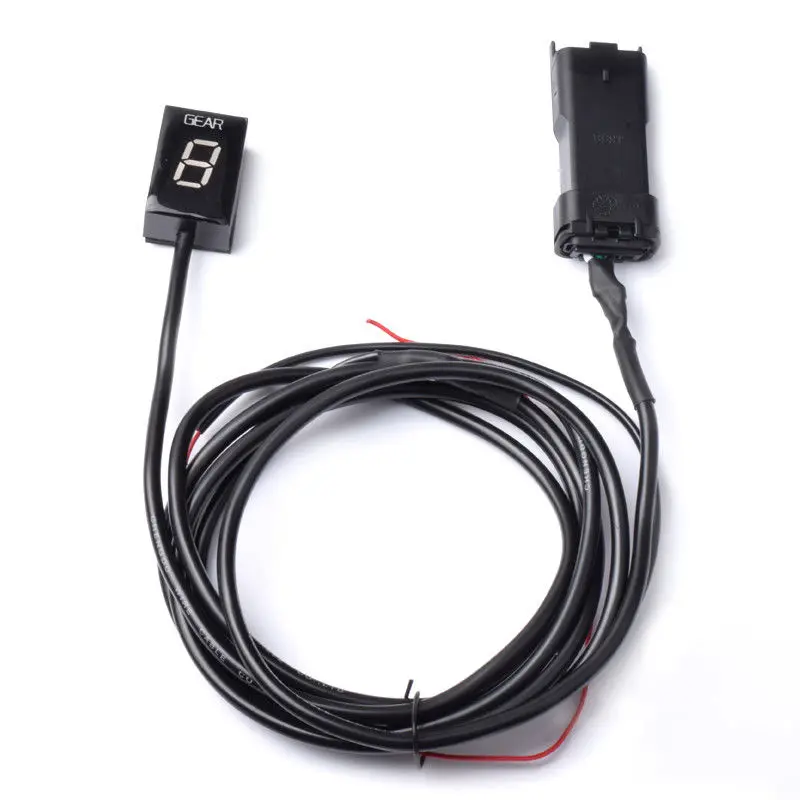 

Motorcycle Gear Indicator for Ducati Hypermotard SP 796 939 1100 evo ALL 2008-2019 Moto Digital Meter LCD 1-6 Level Fixed Ring