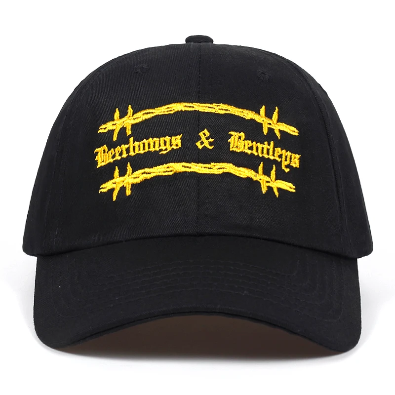 

High Quality Cotton Post Malone Beerbong & Bentleys dad Hat Adjustable Baseball Cap Unisex Couple Cap Fashion Snapback Caps