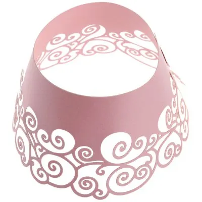 

50pcs Paper Lace Cup Cake Wrapper Table Decor Wedding Birthday Decoration