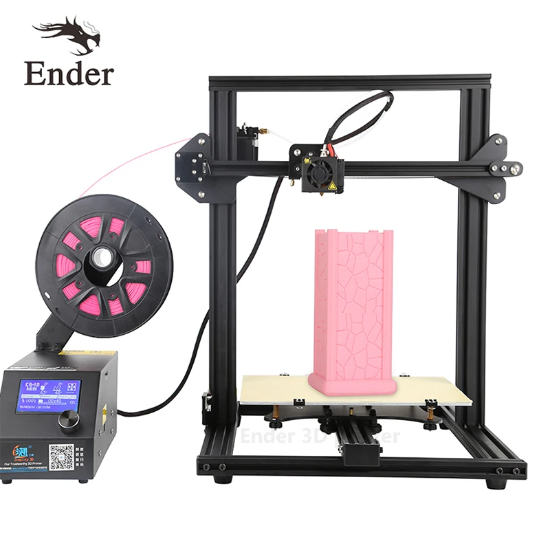 

CR-10 Mini 3D printer DIY KIT i3 Large Print Size 300*220*300mm Continuation Print of Power Failure Creality 3D Printer