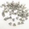 100pcs Jewelry Accessories Beads Caps Medium wine cup Silver/Gold/Dull Silver Plating ► Photo 3/4