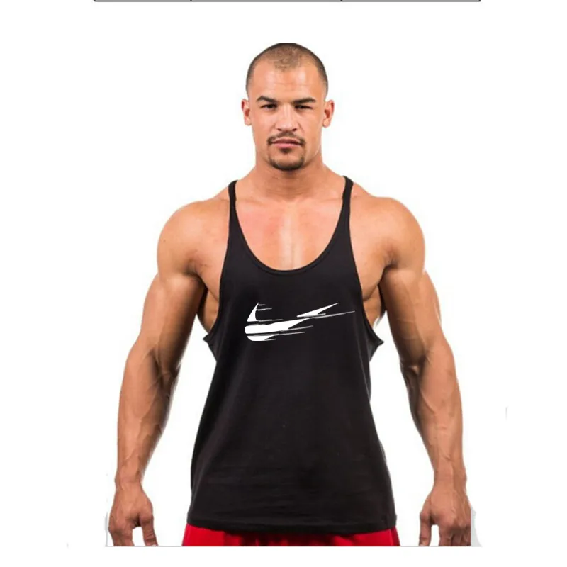 Летние модные золотые медали тренажерный зал бренд singlet canotte для бодибилдинга