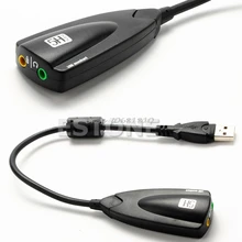 Для SteelSeries Siberia 5H V2 USB 7,1 Звуковая карта 5hv2 объемный звук новая Прямая поставка