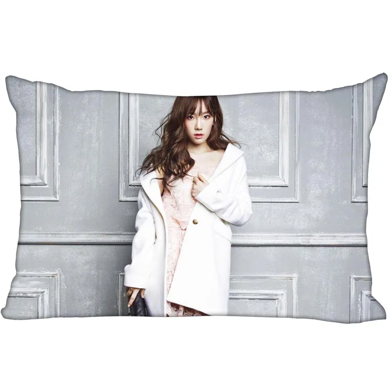3 KPOP star Kim TaeYeon прямоугольная наволочка двустороннее атласное с узором Наволочка на заказ подарок вашему образу - Цвет: 3