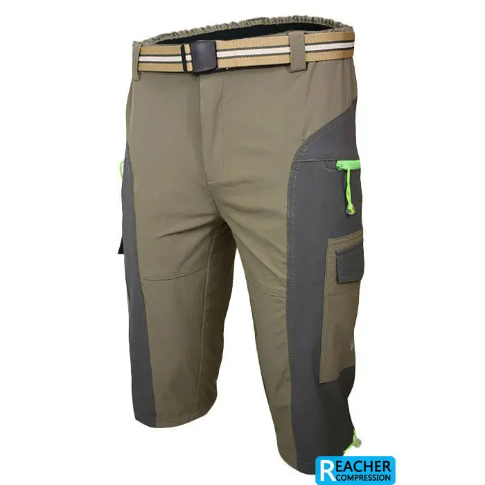 Men elastic waterproof outdoor cycling bike bicycle ridding mountain running shorts wear quick