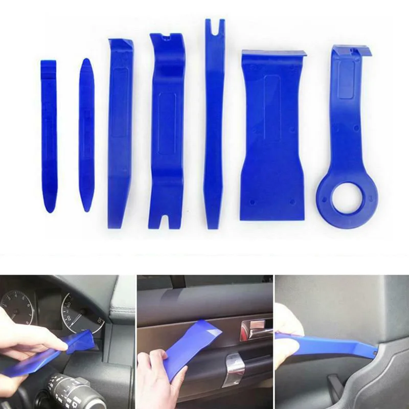 

7 Pcs Car Trims Remover Tool for CD Speaker Door Panel Removal Tools F-Best