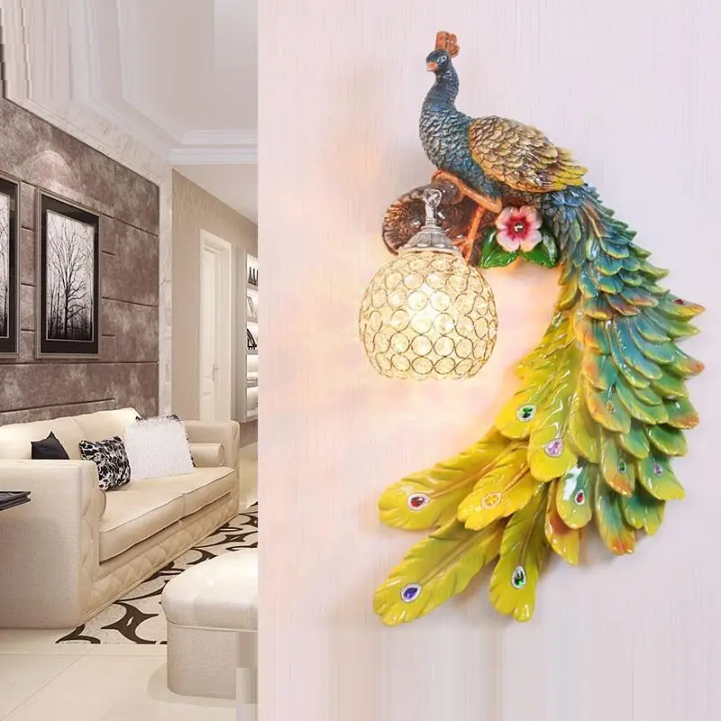 Бра с аппликацией Coiffeuse Avec Miroir Wandlampe Crystal Aplique Luz Pared для дома спальни светильник
