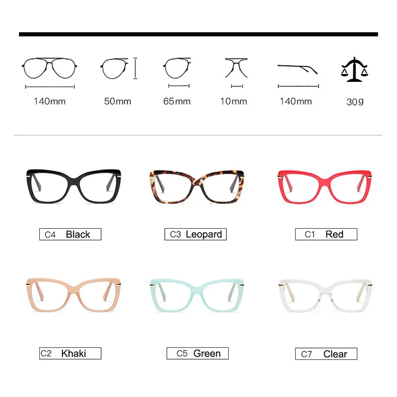 Eyeglasses Frames Women Metal Legs Designer Optical Prescription Rim Spectacles Eyewear Fashion Styles