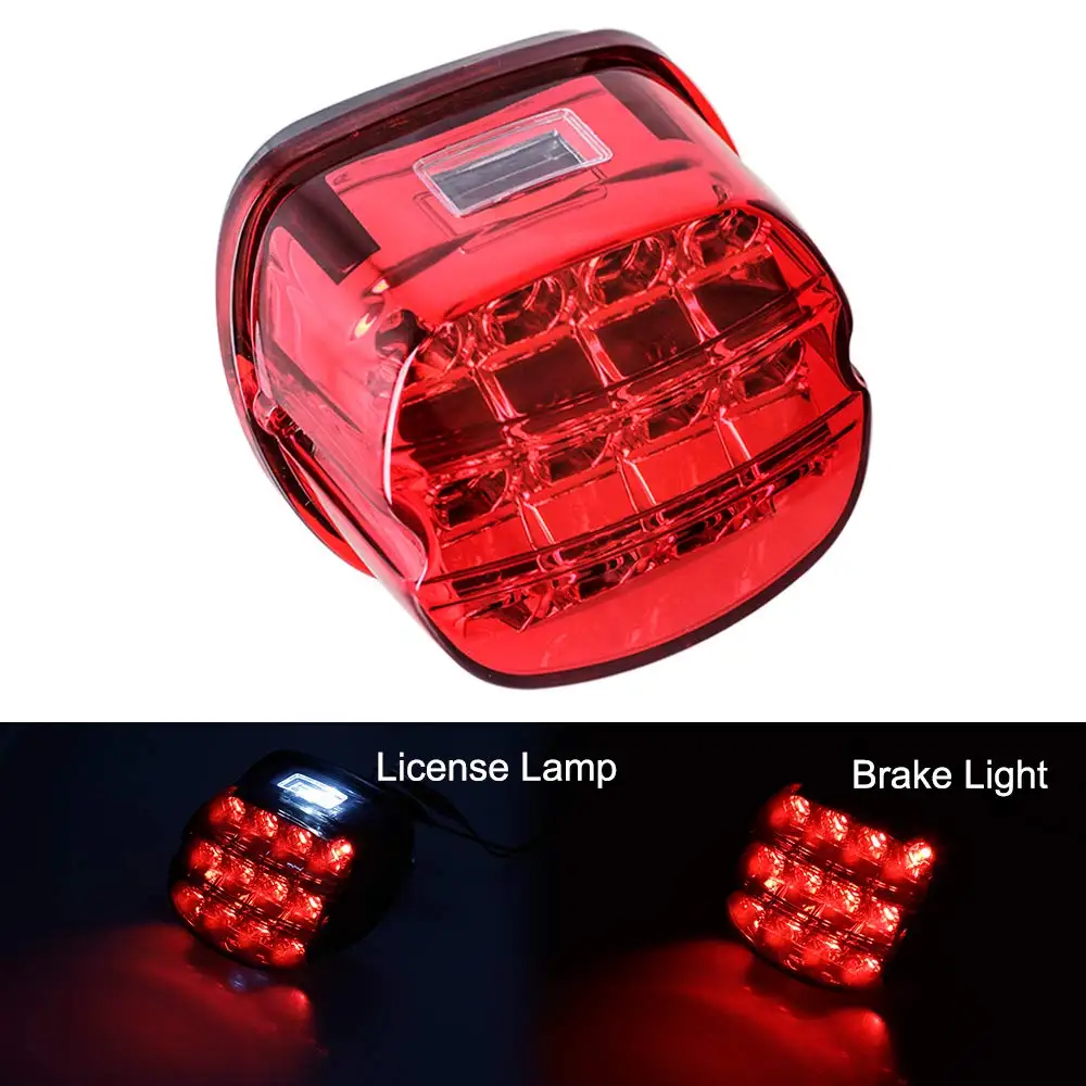 

Motorcycle Led Brake tail light For Dyna Fat Boy FLSTF Night Train FXSTB Softail Sportster Road King Electra Glide Road Glide