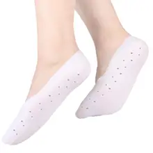 Силиконовые Анти-трещин ноги удобные носки пятки протектор увлажняющий защита от образования трещин Ноги Уход за кожей Инструмент