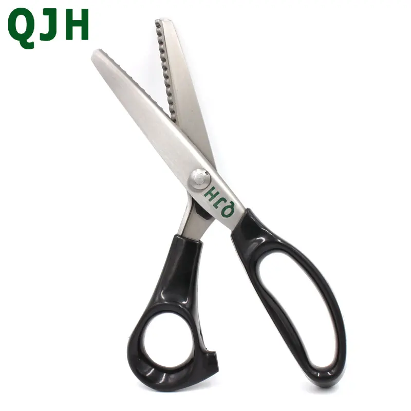 Qjh Brand 23cm Diy Semicircle Shears 3/4/5/7/18mm Wave Tailor's