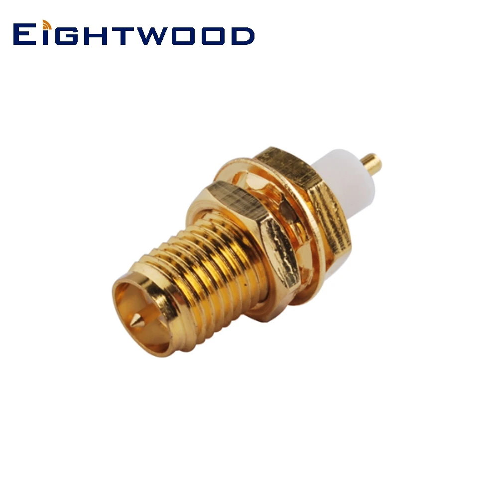 Eightwood 5 шт. RP SMA Jack папа радиочастотный коаксиальный разъем Панель Крепление Blukhead &