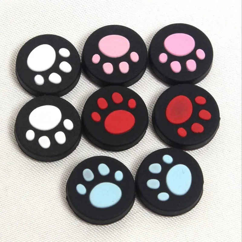 

4pcs Thumbstick Grip Cap Analog Joystick Protective Cover Button Pad Case For Sony PlayStation Psvita PS Vita PSV 1000/2000 Slim