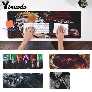 

Yinuoda New Design BLEACH anime Large Mouse pad PC Computer mat mouse mat high quality DIY picture with edge locking gaming pad
