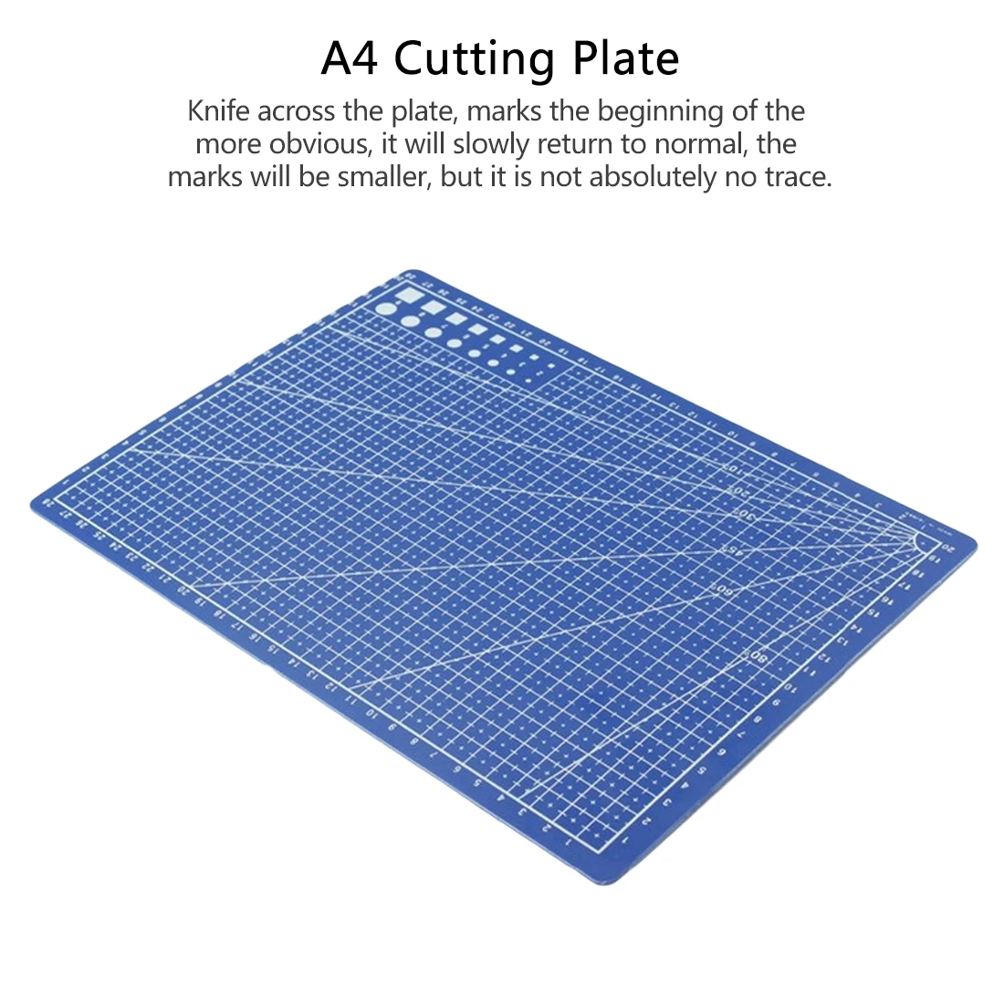 A4 синий режущие пластины линии сетки бумагорез резка коврики Craft картонные карты 30*22 см для офиса школы