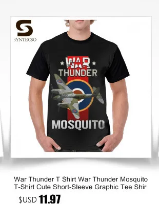 War Thunder футболка XXX 100 полиэстер графическая футболка забавная с коротким рукавом модная мужская футболка с принтом