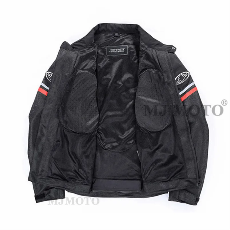 Новинка, водонепроницаемая мотоциклетная куртка/штаны, мотоциклетная байкерская куртка для верховой езды, Мужская ветронепроницаемая/Светоотражающая куртка для уличных гонок, черные комплекты