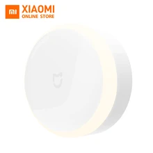 Xiaomi Mijia светодиодный ночной Светильник для коридора, инфракрасный пульт дистанционного управления, датчик движения тела, Умный домашний ночник SM