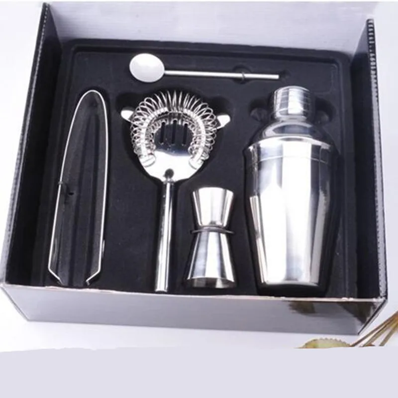 

350ml Professional Stainless Steel shaker kit cocktail Martini Cocktail Shaker Bar Tools Wine Shakers for bartender tool