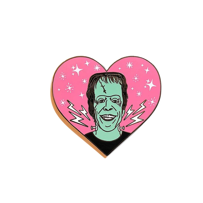 

Yikes! A Frankenstein Monster Lapel Pin Badge