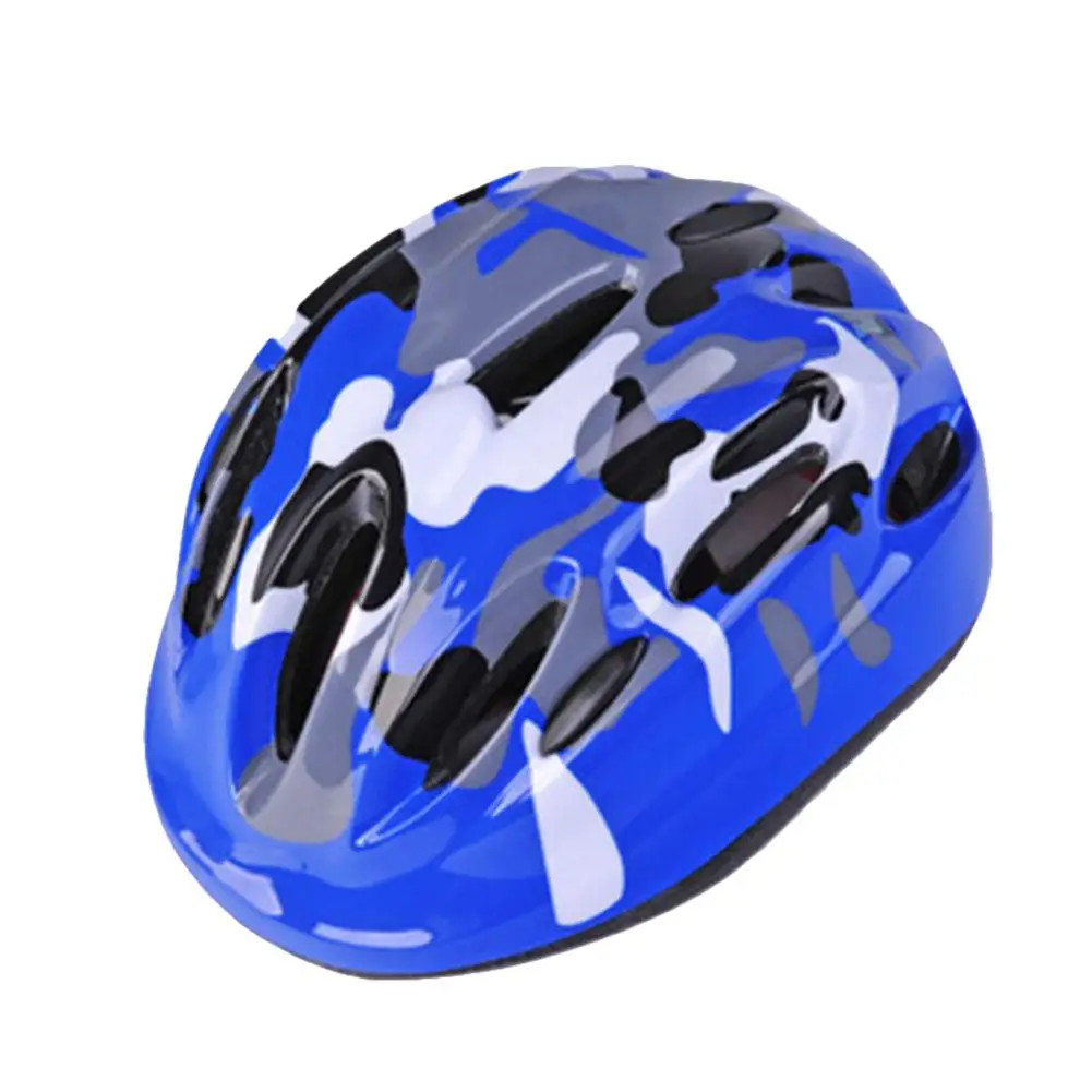 LumiParty детская Защитная велосипедная шлем сверхлегкий Регулируемый дышащий Защитная шляпа для спорта на открытом воздухе - Цвет: sapphire